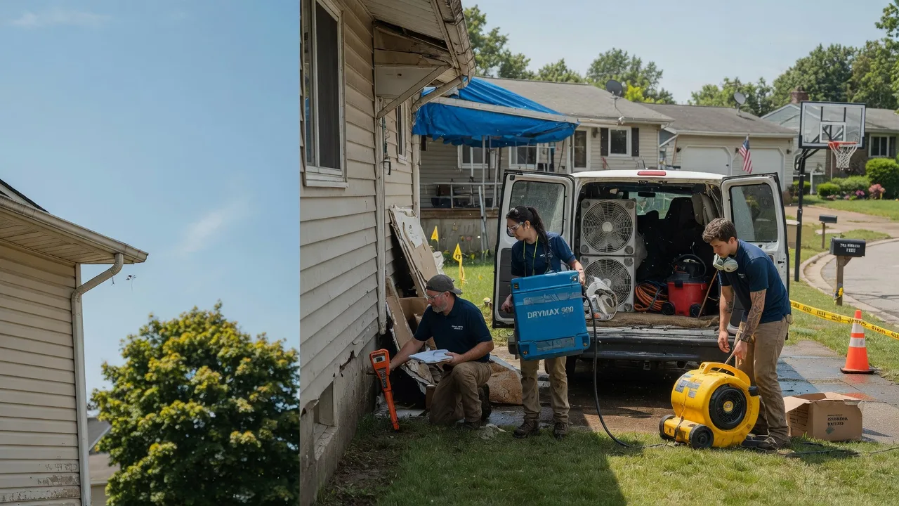 Ceiling Leak Cleanup in Ypsilanti, MI near me