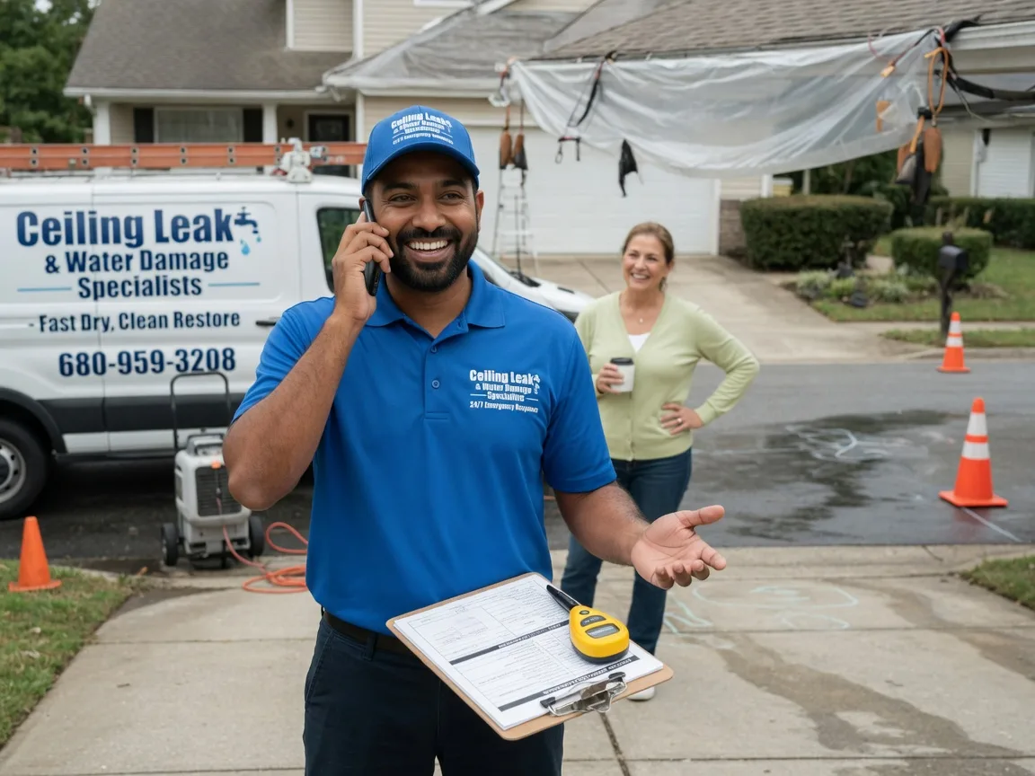 Ceiling Leak Cleanup Ypsilanti, MI FAQs